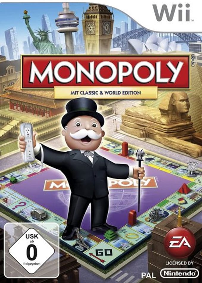 Electronic Arts Monopoly, Nintendo Wii Duits
