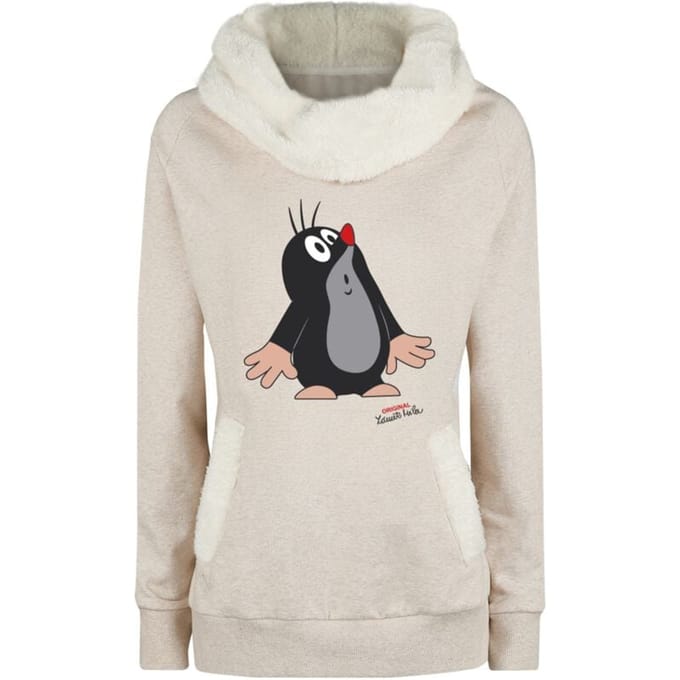Het Molletje Sweatshirts - Der kleine Maulwurf - M - voor Vrouwen - beige
