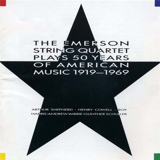 Emerson String Quartet - Plays 50 Years Of American Music 1919-1969 (CD)