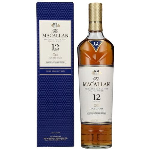 De Macallan Whisky The Macallan 12 Years Old DOUBLE CASK COLLECTION 40% Vol. 0,7l in geschenkverpakking