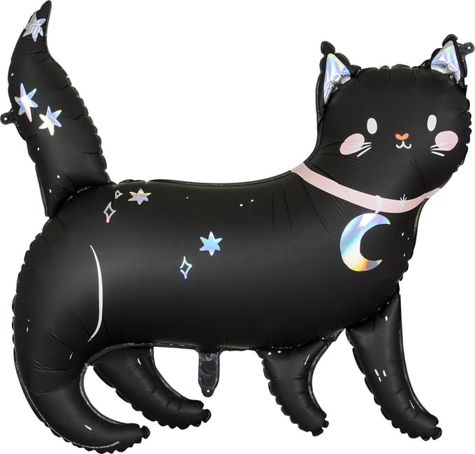 Partydeco - Folieballon Kat 81 x 81 cm