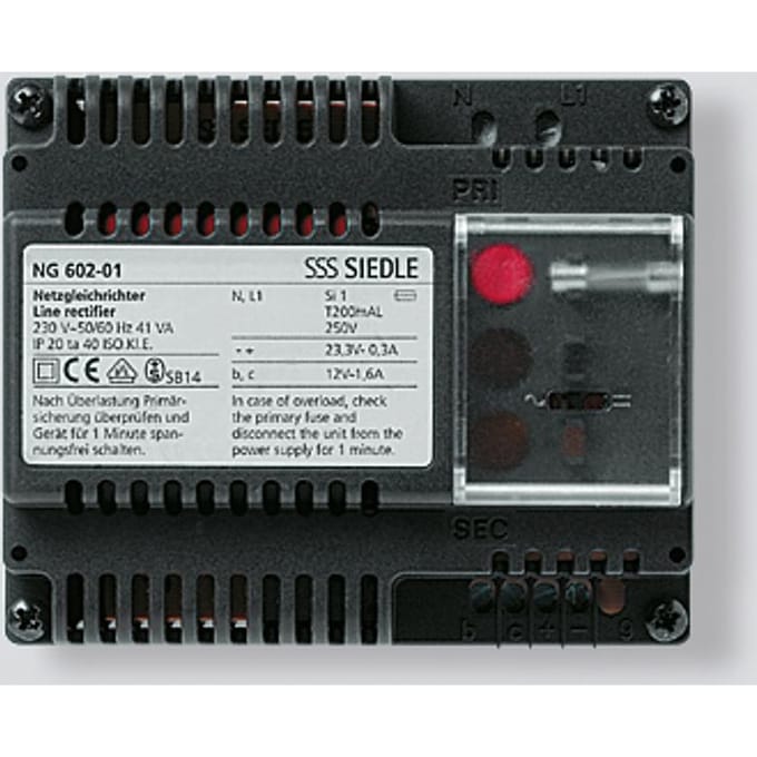 Siedle NG 602-01 DIN Rail Voedingsunit - 200033585-00