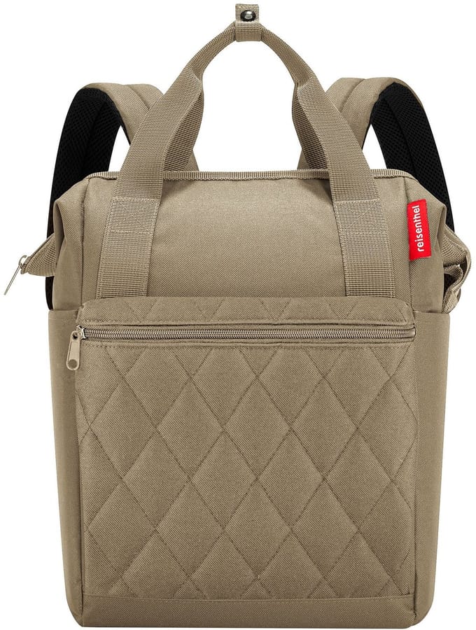 Reisenthel Allrounder R Schouder/ Rugtas - 12L - Rhombus Olive Groen