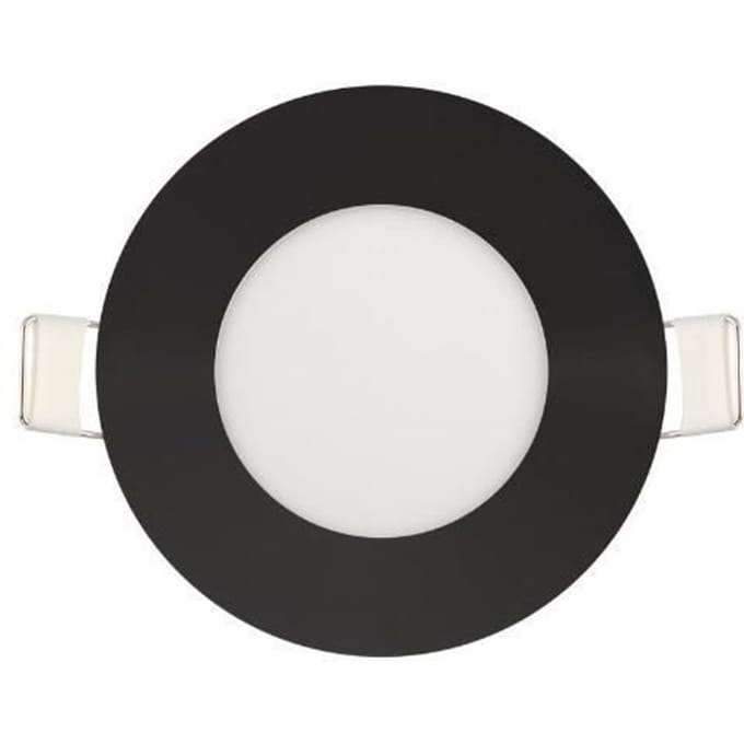 Dimbare LED panel 3W 6400K 110lm Zwart IP20