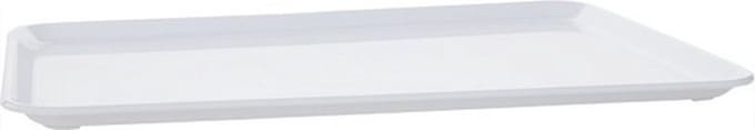 Araven Plat Horeca dienblad - kleur wit - kunststof - 35 x 24 cm - Serveerbladen