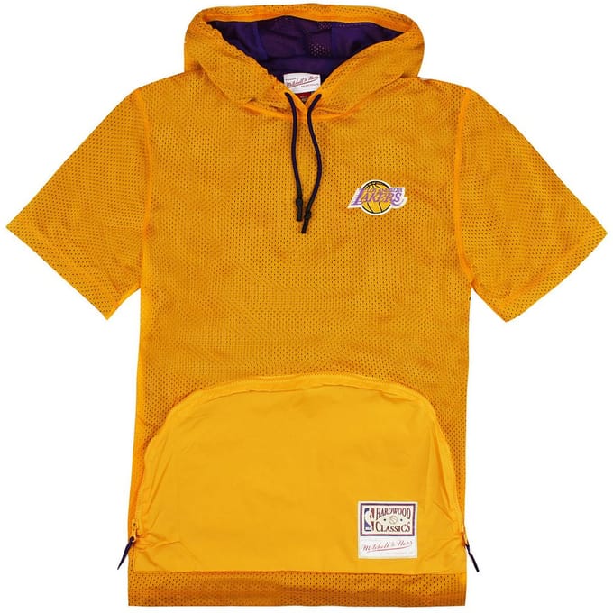 Mitchell & Ness Los Angeles Lakers Heren T-shirt met capuchon