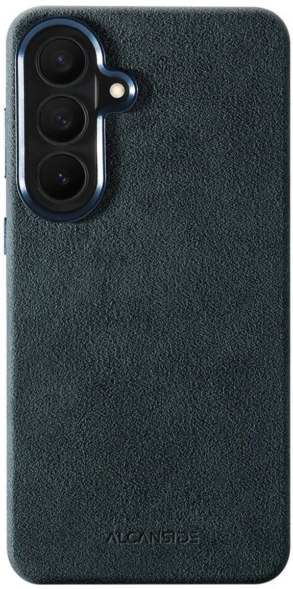 Samsung Galaxy S26 Plus - Alcantara Case - Navy Blue