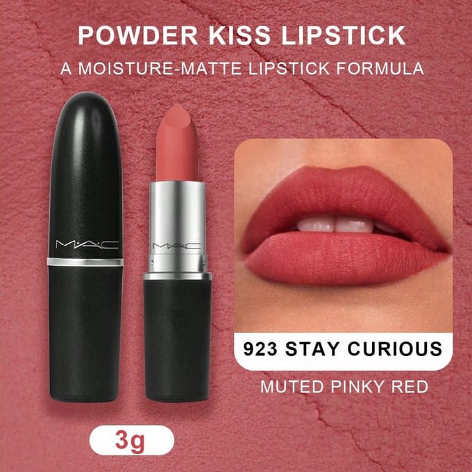 MAC Lustreglass Sheer Shine Rouge à Lèvres - PDA (Rouge brique) 0,1 OZ./3g 923 STAY CURIOUS