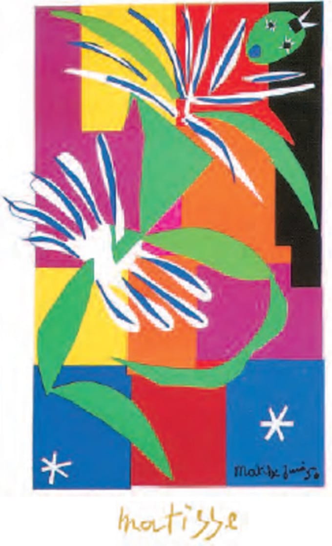 Henri Matisse - De Creoolse danseres - Kunstposter - 40x50 cm