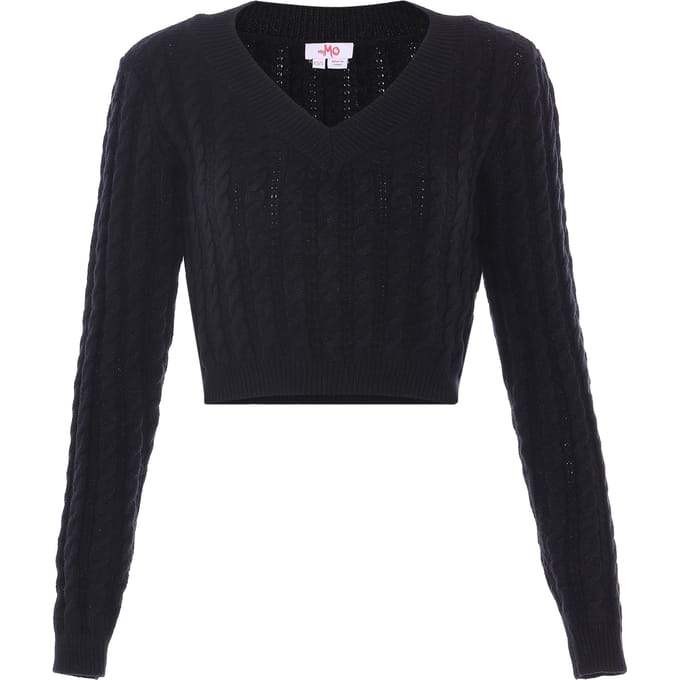 Mymo Jumper Dames zwart