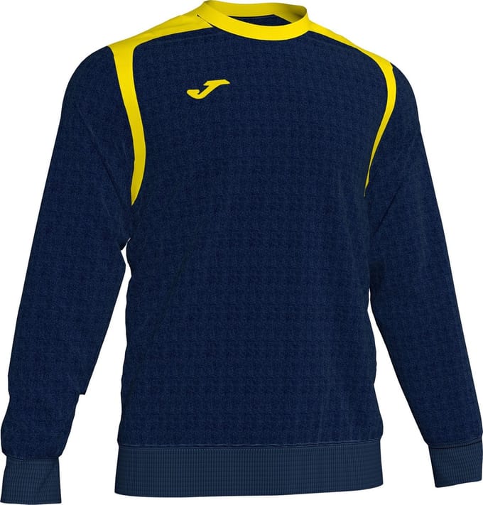 Joma Champion V Sweater Heren - Geel / Donker Navy | Maat: L