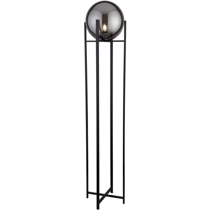 Searchlight Oldham Vloerlamp - Klassiek Smoke - 2 jaar garantie
