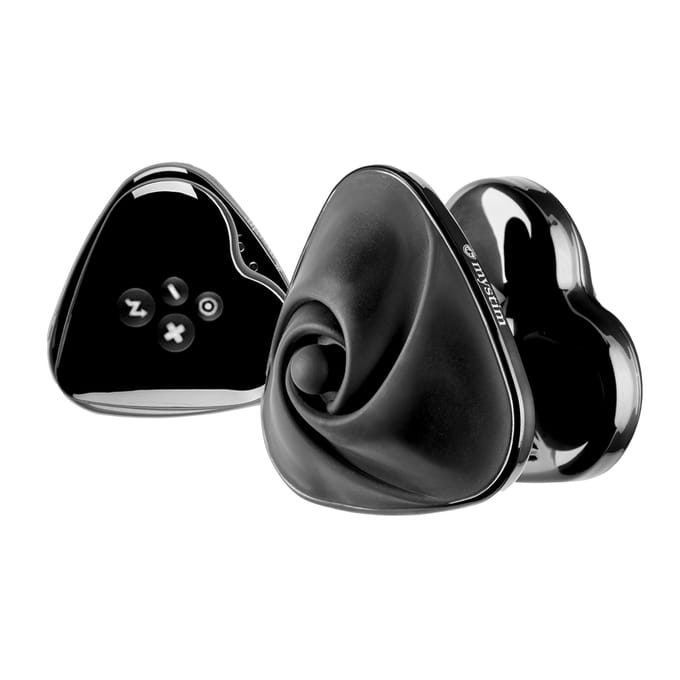 Mystim - Electrosex - Heart's Desire - E-stim Clitoris Opleg Vibrator - Zwart