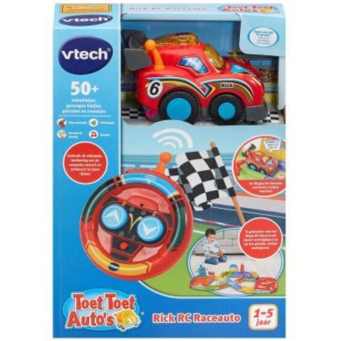 VTech speelgoedauto Rick RC Raceauto - interactief kinderspeelgoed.