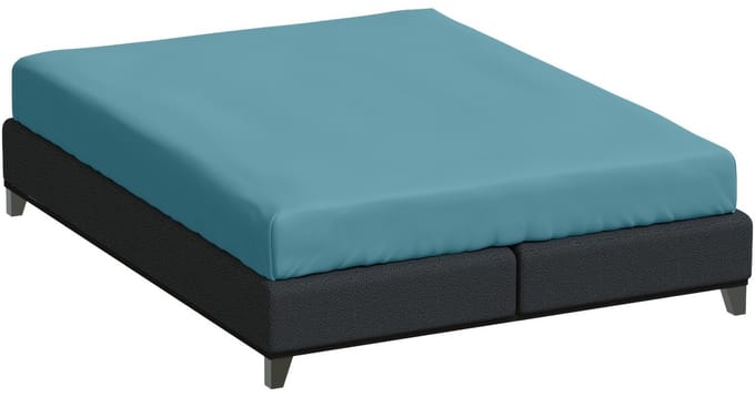 Formesse Bella Donna hoeslaken Jersey arctisch blauw 70/80 x 200/220