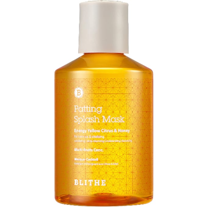 Masque Splash Tapotant, Énergie Jaune Agrumes & Miel, 150 ml(5,07 fl oz) beige