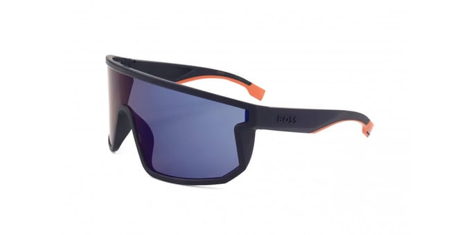 Hugo Boss BOSS 1499/S Matt blue orange 99/1/125 MAN Zonnebrillen