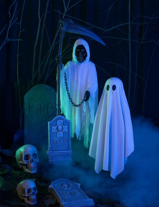 ESPA - Grim Reaper Geanimeerde Decoratie 180 cm