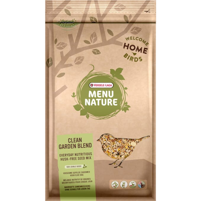 2,5kg Clean Garden Mix Menu Nature Vogelvoer voor Wilde Tuinvogels