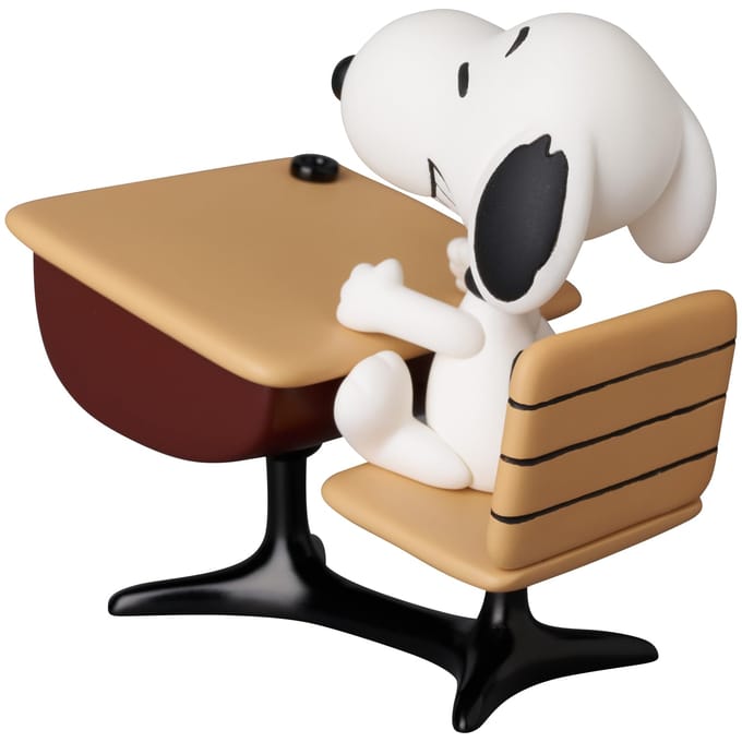 Medicom Peanuts UDF Series 18 Mini Figure Snoopy met desk 9 cm Mini-Figuur