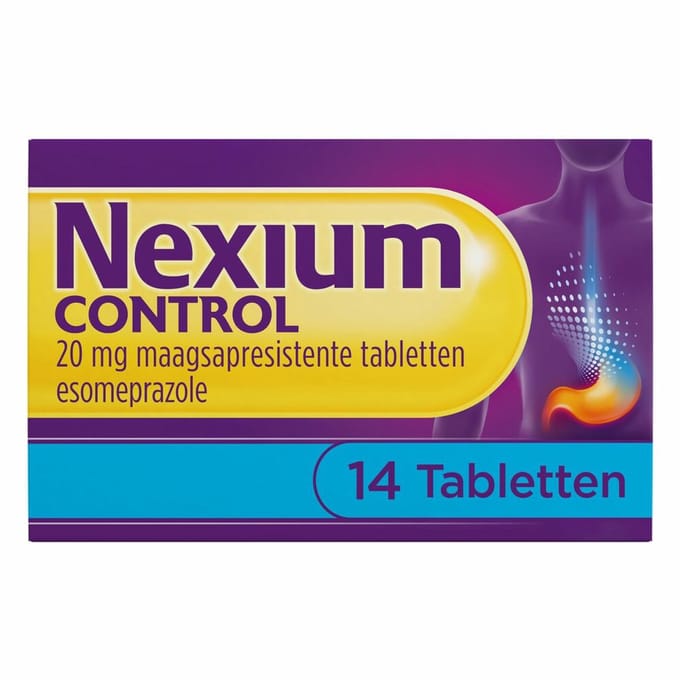 Nexium Control Tabletten 20 mg - 3 x 14 tabletten - Voordeelverpakking