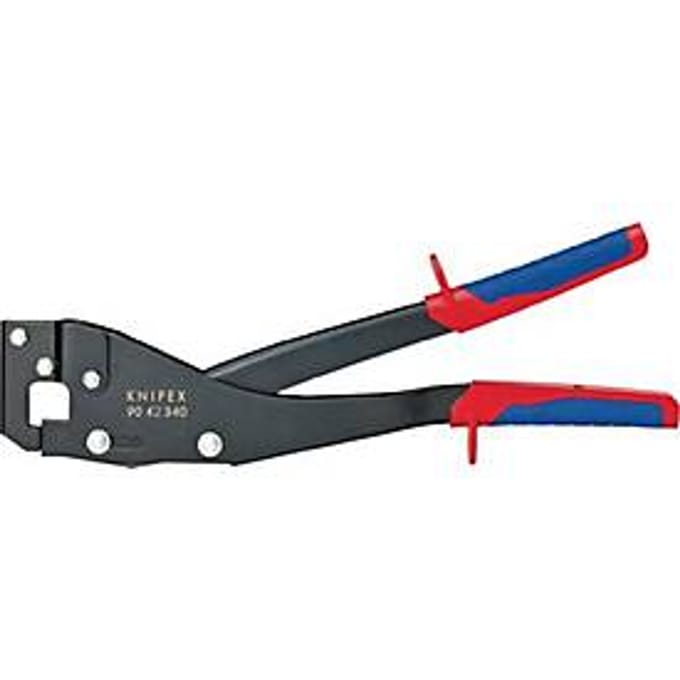 Profielsamensteltang L.340mm 1,2 (2x0,6)mm multi-comp. moffen KNIPEX