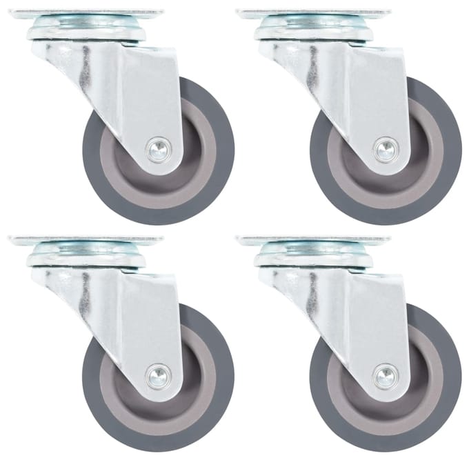 vidaXL - Zwenkwielen - 4 - st - 50 - mm