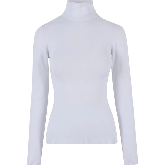 Urban Classics - Knitted Turtleneck Sweater/trui - XL - Wit