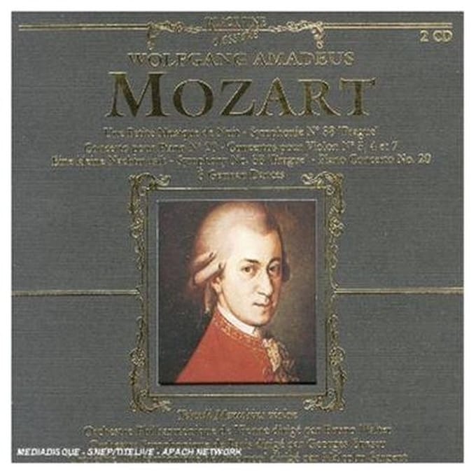 Various Artists - Mozart Black Line (2 CD)