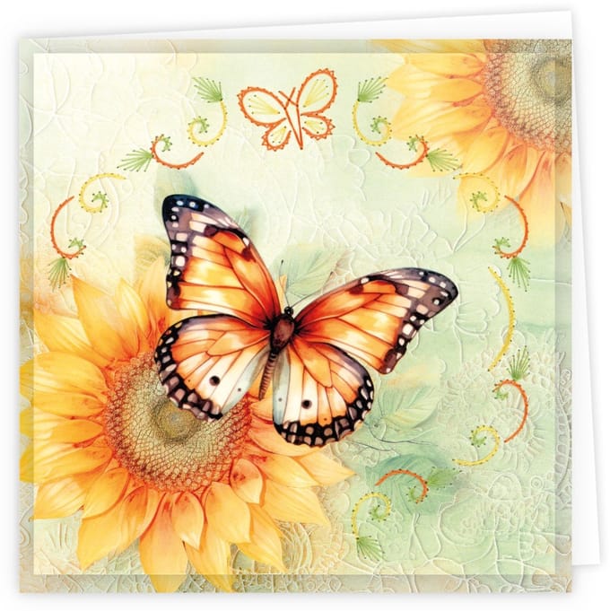 Stitch and Do Cards 16 - Berries Beauties - Blooming Sun