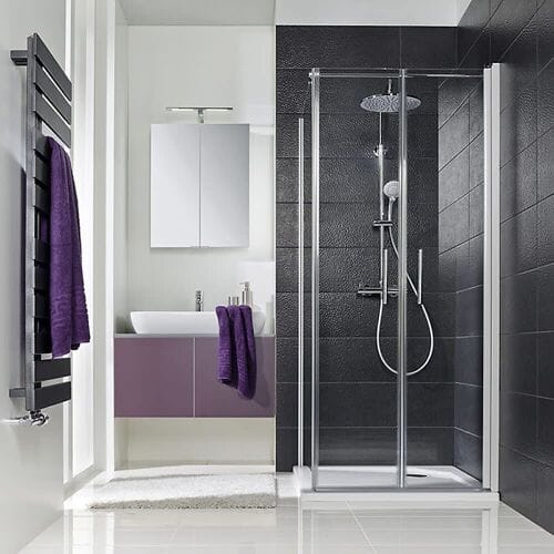 HSK Favorit Nova swing door for side wall 80 cm 138080-01-50
