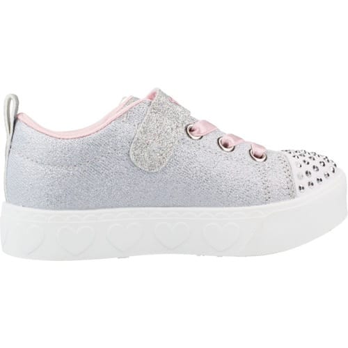 Lage Sneakers Skechers TWINKLE TOES: HEART STEPS - SHIMMER 314620N