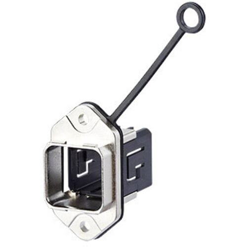 Metz Connect E-DAT Industry IP67 V14 14010833C0MN Behuizing, inbouw Zilver (metallic) 1 stuk(s)
