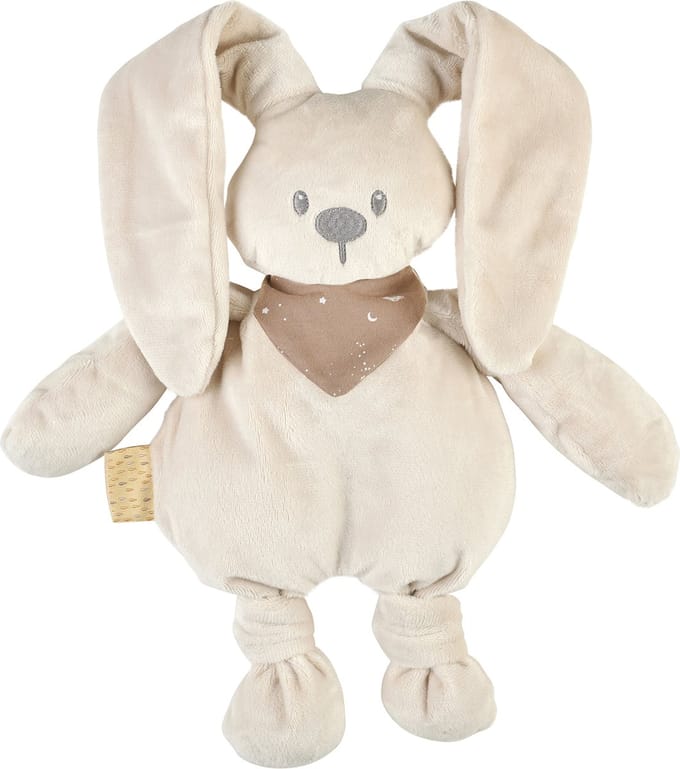 Nattou LAPIDOU Knuffel - Konijn - 30 cm - Zand