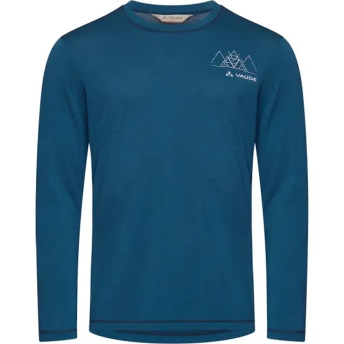 Wollen jersey met lange mouwen VAUDE Monviso II