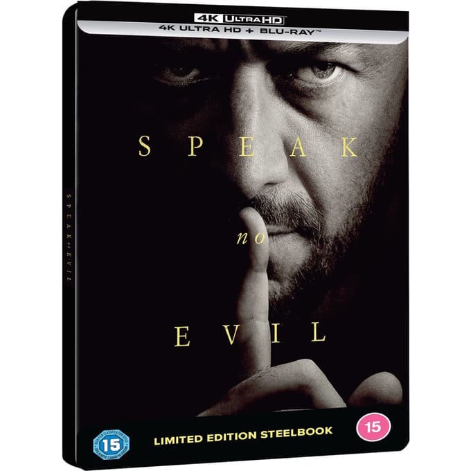Speak No Evil - Limited Edition Steelbook - 4K Ultra HD + Blu-ray - Import