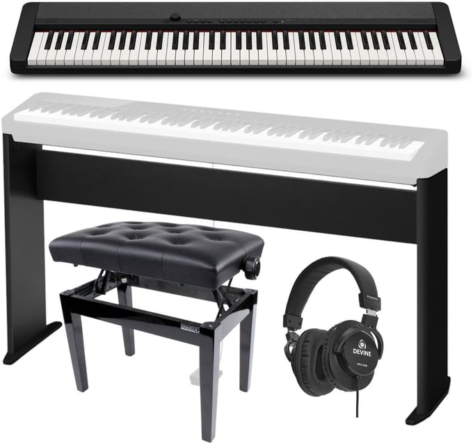 Casio CT-S1-76 BK Piano starterset Deluxe