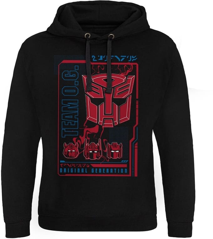 Transformers Autobots Original Generation -hoodie, zwart
