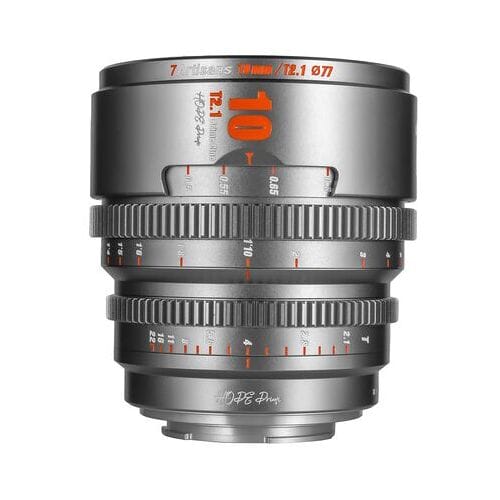 7Artisans Hope 10mm T/2.1  Sony E-bevestiging Titaangrijs