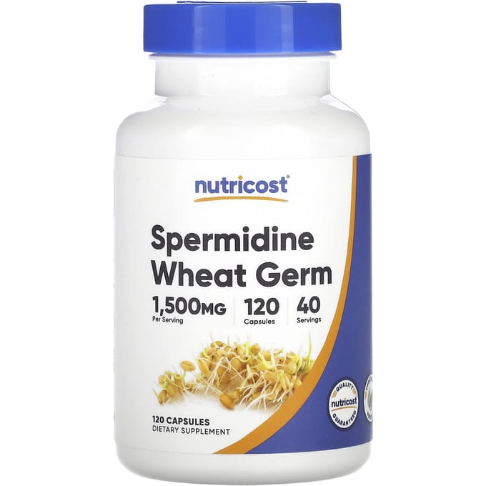 Spermidine Tarwekiem, 120 Capsules (500 mg per capsule)