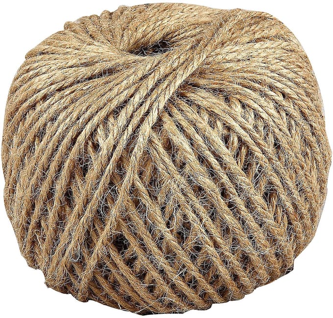 Natuurlijk touw, dikte 3 mm, 100 m/ 1 rol
