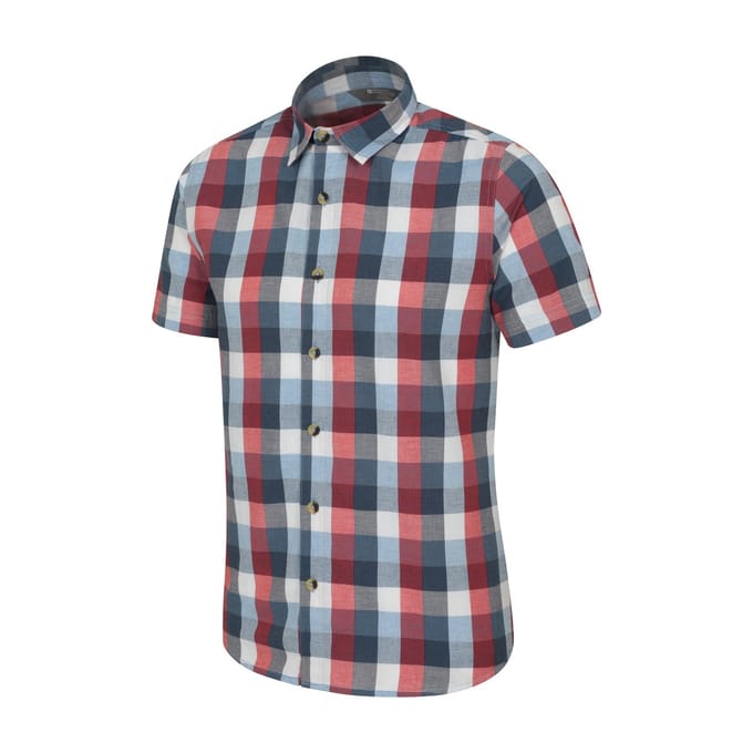 Mountain Warehouse Heren Weekender Overhemd (Rood)