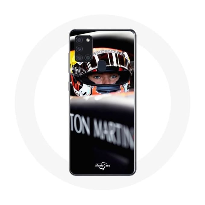 Samsung Galaxy A21S Hoesje Formule 1 Max Verstappen Autocoureur