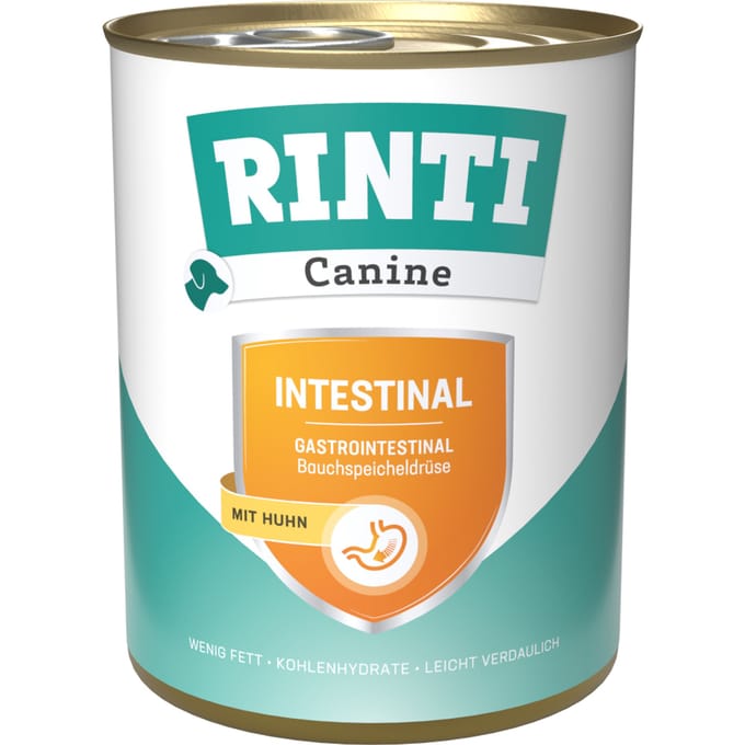 RINTI Canine Intestinal met Kip 800 g  - 6 x 800 g