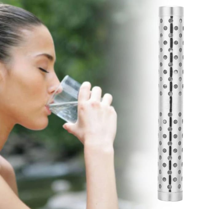 Waterstof Alkalisch Water Stick PH Alkalizer Ionisator Mineraal Zuiveraar Filter Platte Kop white
