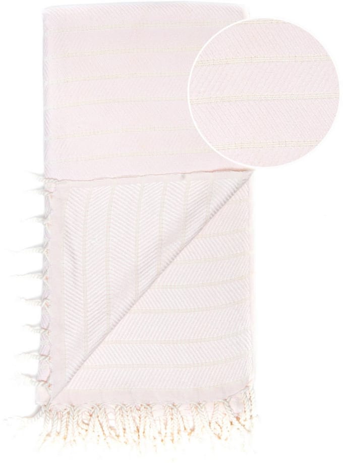 Samimi Ilva Luxe Bamboe Hamamdoek Roze 180x100 cm