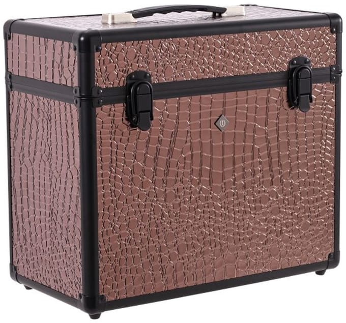 Imperial Riding - Grooming Box IRHSlim Line - Brown Croco