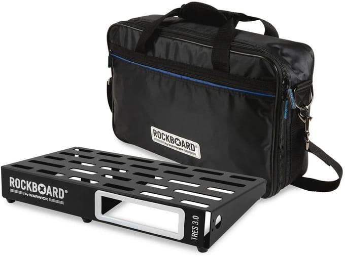 Rockboard Tres 3.0 with Gigbag - Pedalboard voor gitaren