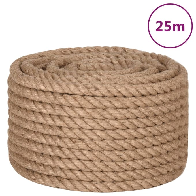 vidaXL - Touw - 25 - m - lang - 20 - mm - dik - jute