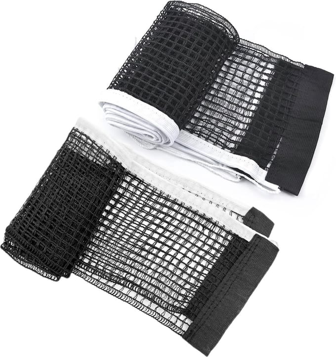 Tafeltennisnet - 2 Stuks - 180 cm - Pingpong net - Tafeltennis vervangend net - draagbaar - polyester pingpongnet